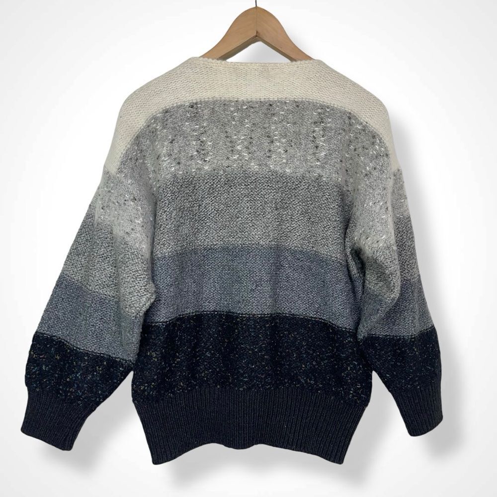 Mariea Kim Vintage '80s Mixed Media Art-to-Wear Sweater - Picture 4 of 11